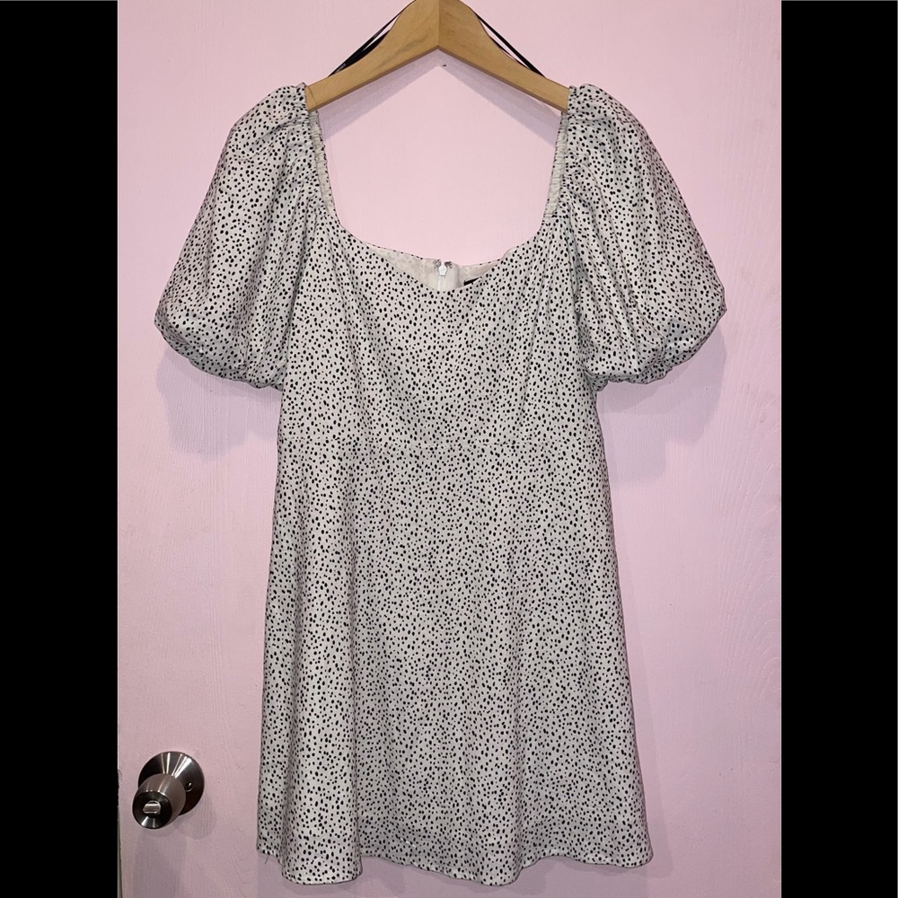 Polka Dot Milkmaid Dress